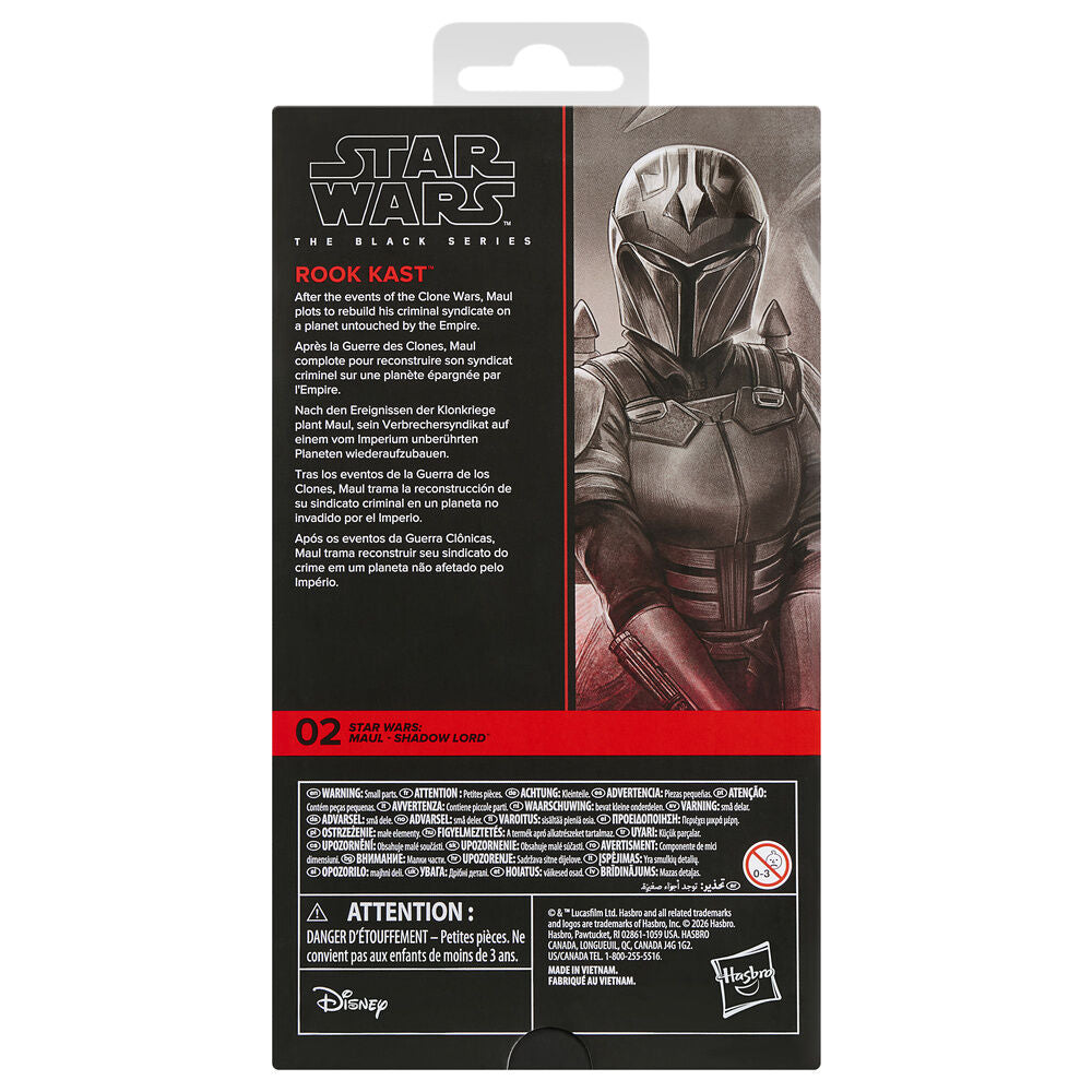Star Wars Figura Rook Kast Maul Shadow Lord Hasbro 15cm