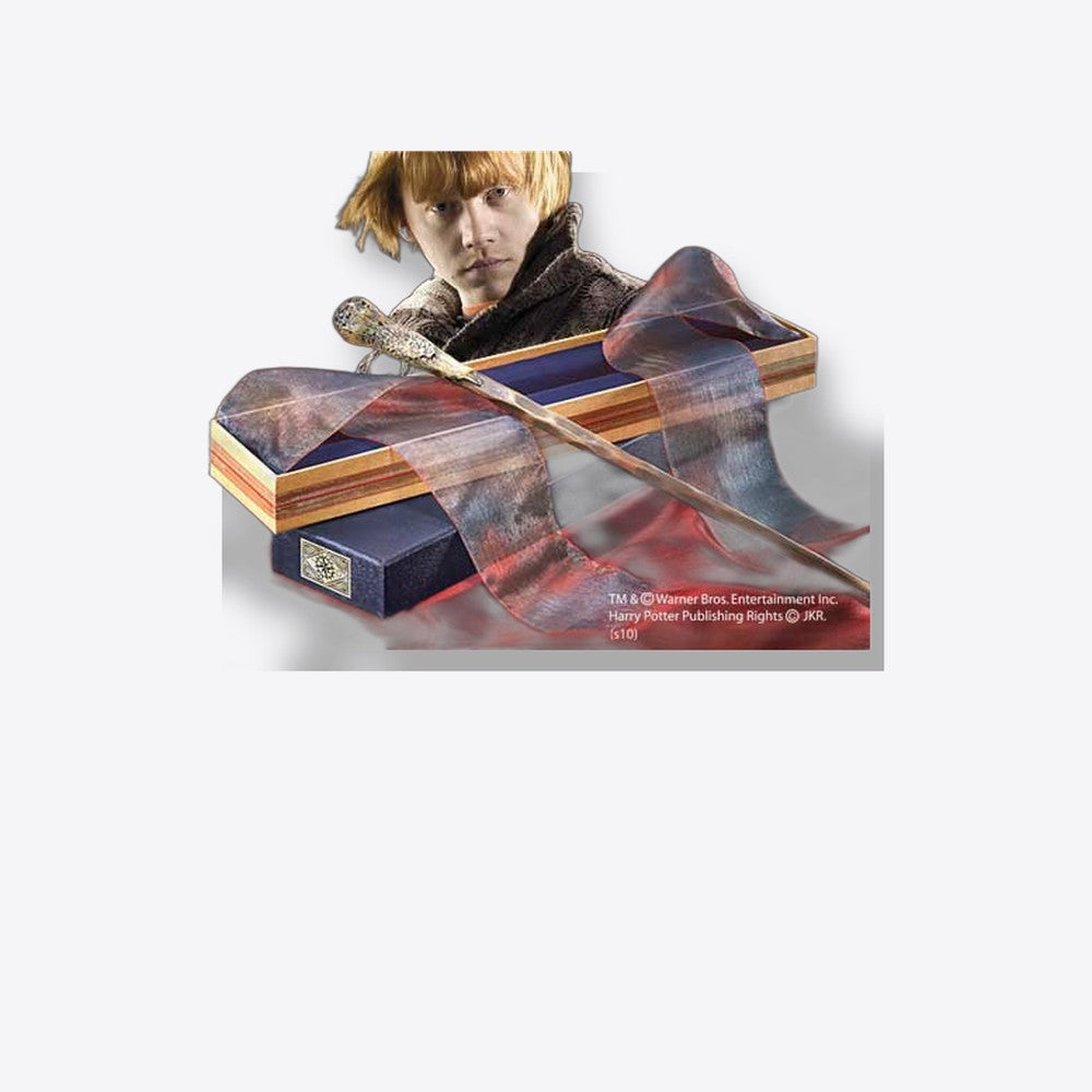 Replica the noble collection harry potter varita de ron weasley (imagen 6 de 6)