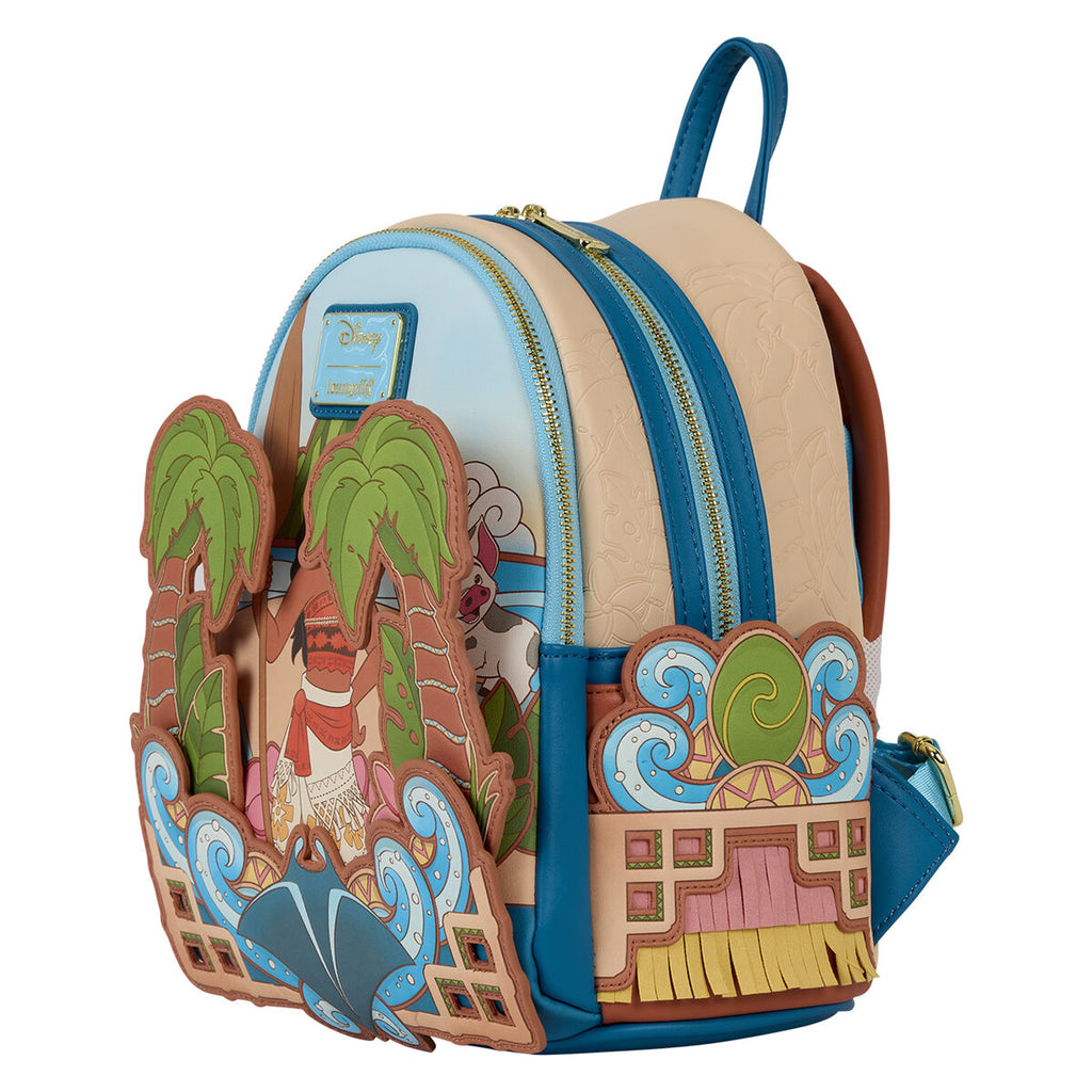 Mochila Vaiana Moana Disney Loungefly 26cm (imagen 3 de 6)