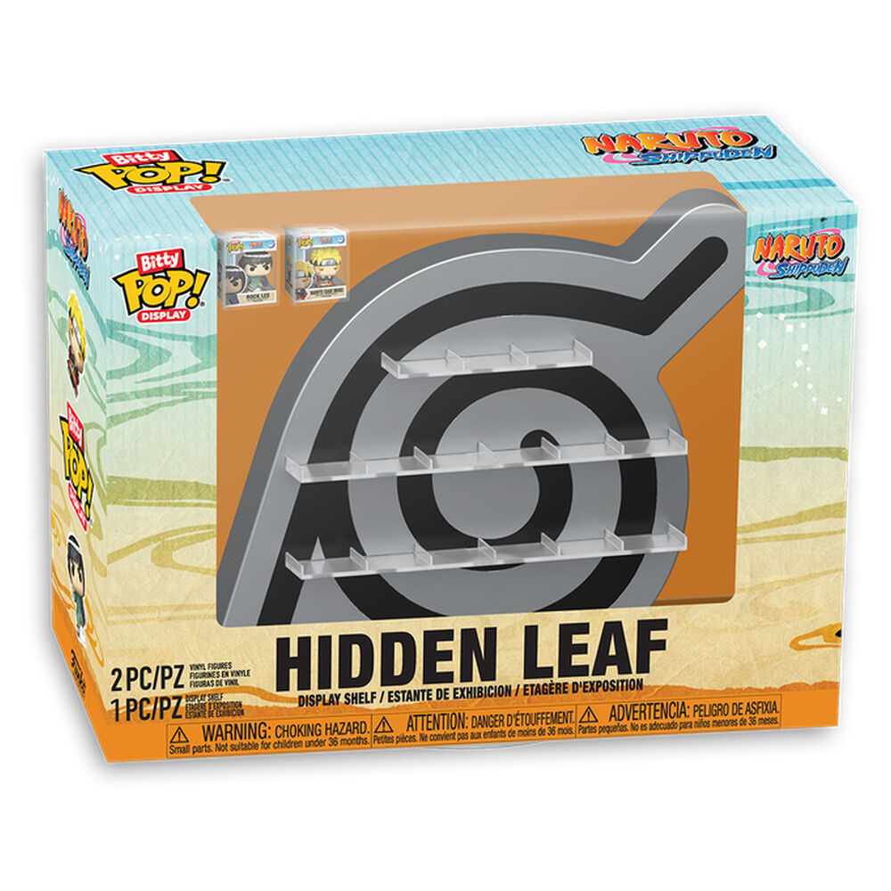 Naruto Display Bitty POP Aldea Oculta de la Hoja Funko