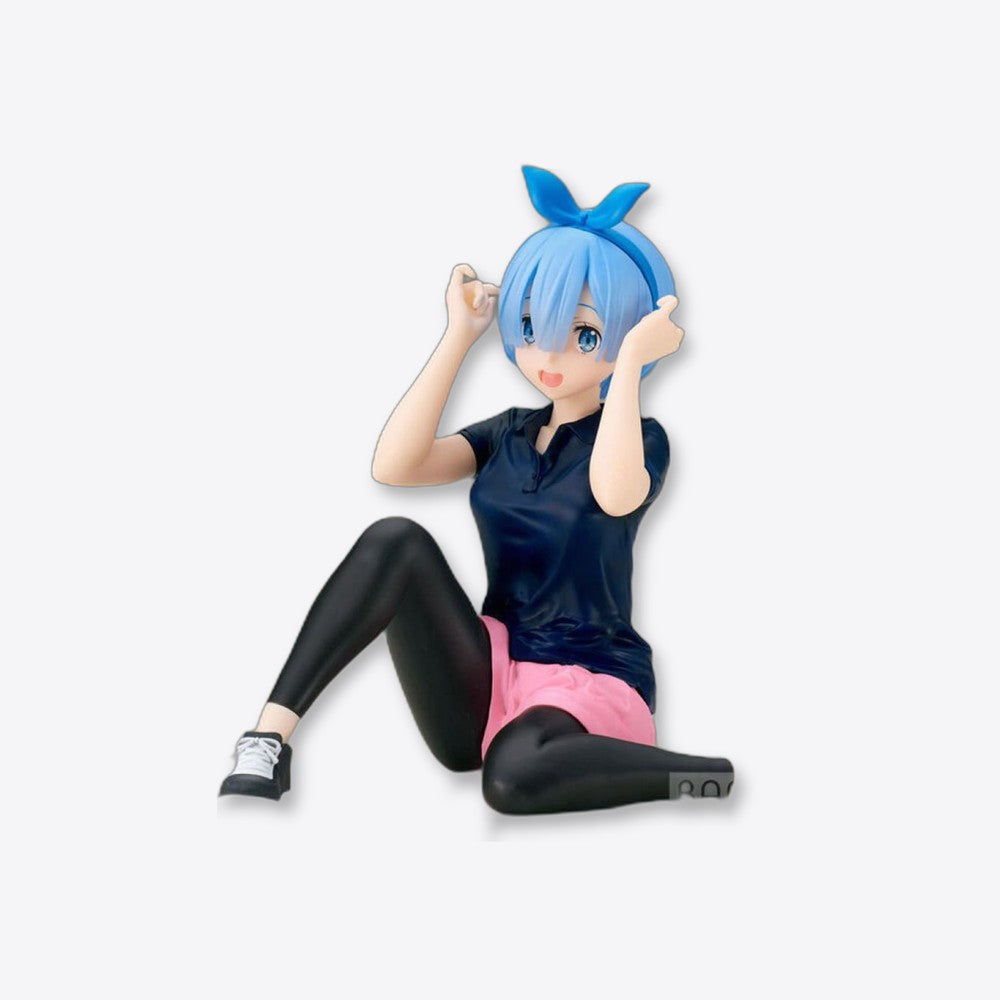 Figura banpresto re zero starting life in another world relax time rem training (imagen 2 de 6)