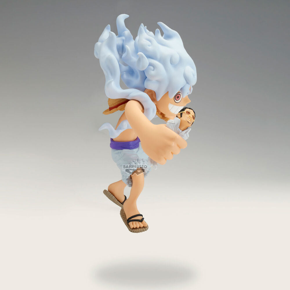 One Piece Figura Luffy vs Kizaru Mega WCF 13cm Banpresto