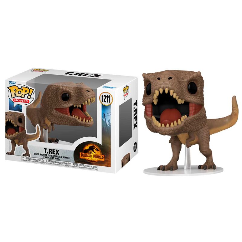 Jurassic World Figura POP T-Rex Dominion Funko