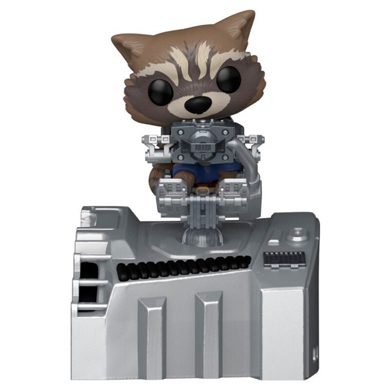 Funko Figura POP Deluxe Marvel Guardianes de la Galaxia Guardians Ship Rocket Exclusive (imagen 2 de 3)