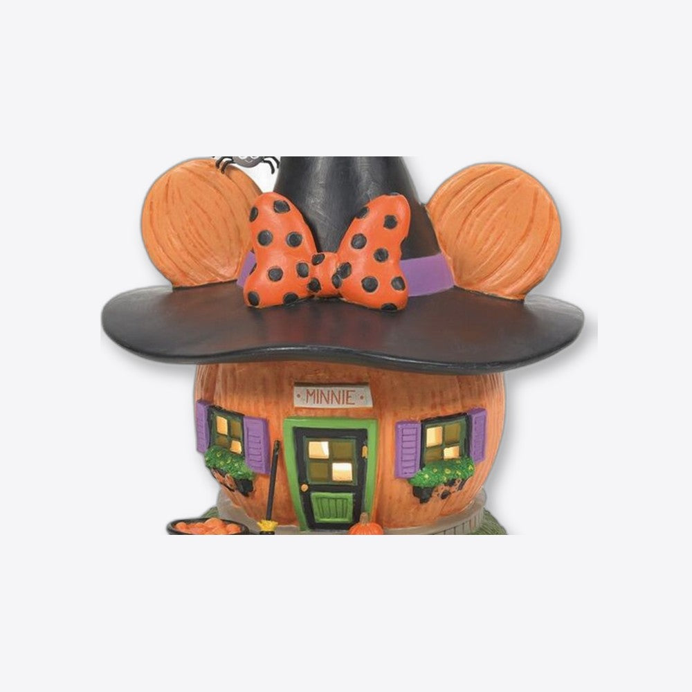Figura decorativa enesco disney mickey & minnie minnie casa calabaza (imagen 5 de 6)