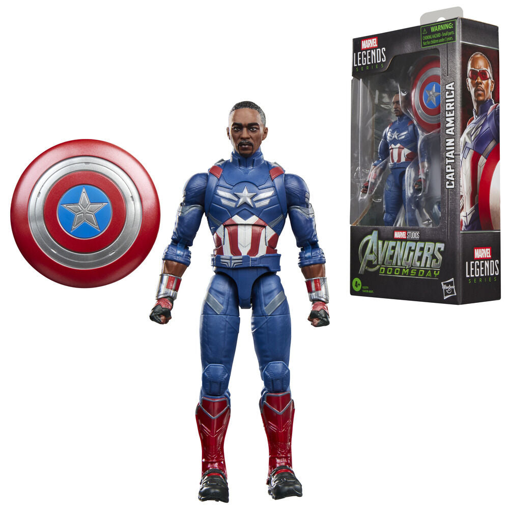 Hasbro Figura Capitan America Avengers Doomsday Marvel Legends Series 15cm (imagen 7 de 10)