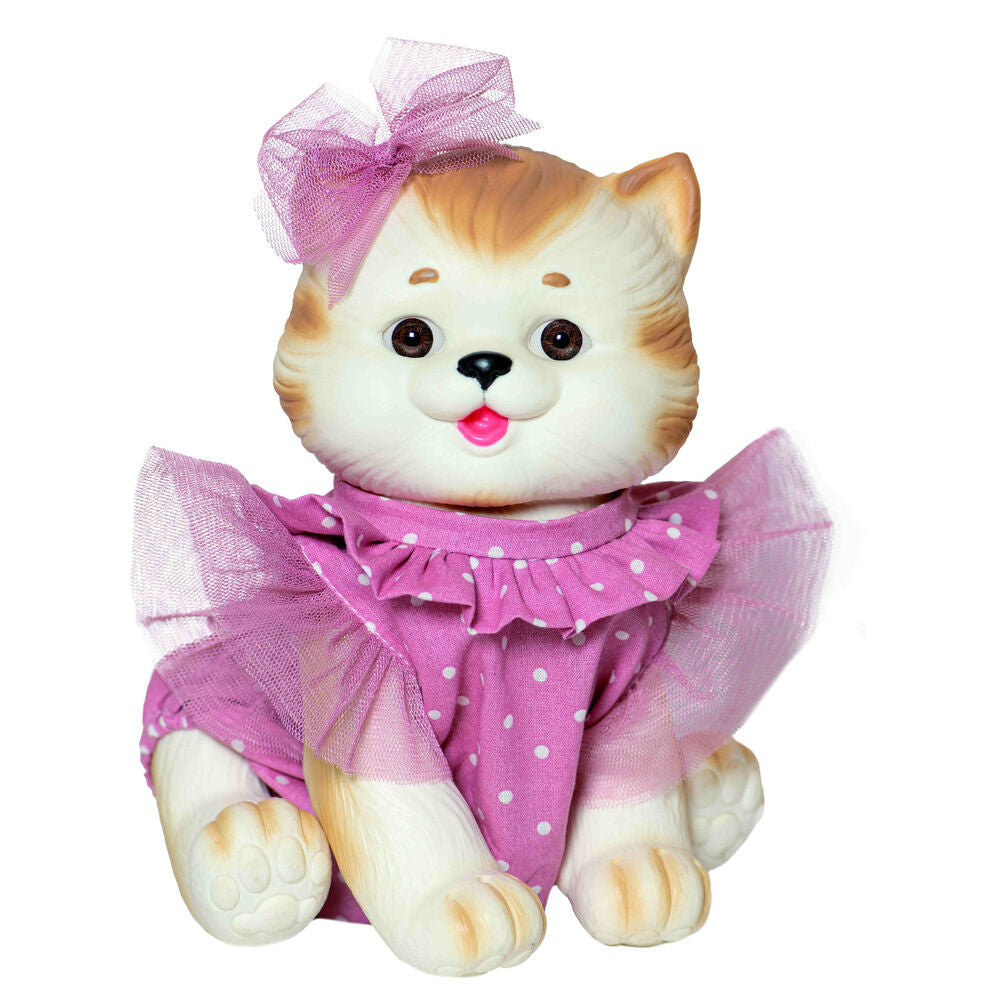 Rosa Toys Muñeco bebe reborn gatito