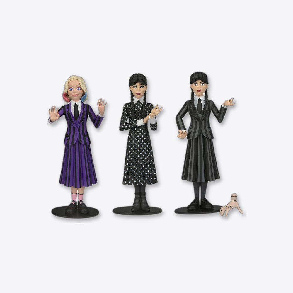 Surtido figuras neca wednesday addams toony terrors 12 unidades (imagen 2 de 6)