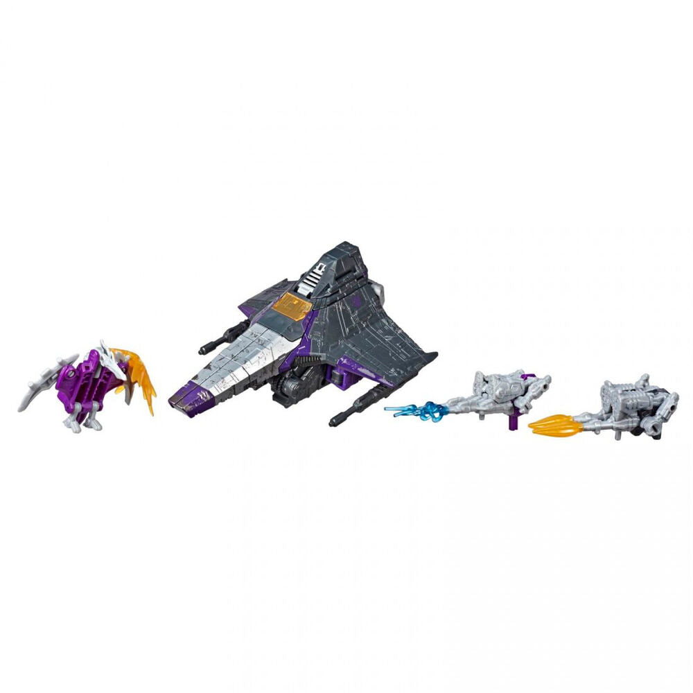 Hasbro Figura Decepticon Phantomstrike Squadron War For Cybertron Transformers 20cm (imagen 2 de 4)