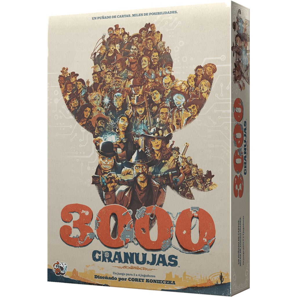 Asmodee Juego de mesa 3000 granujas pegi 12