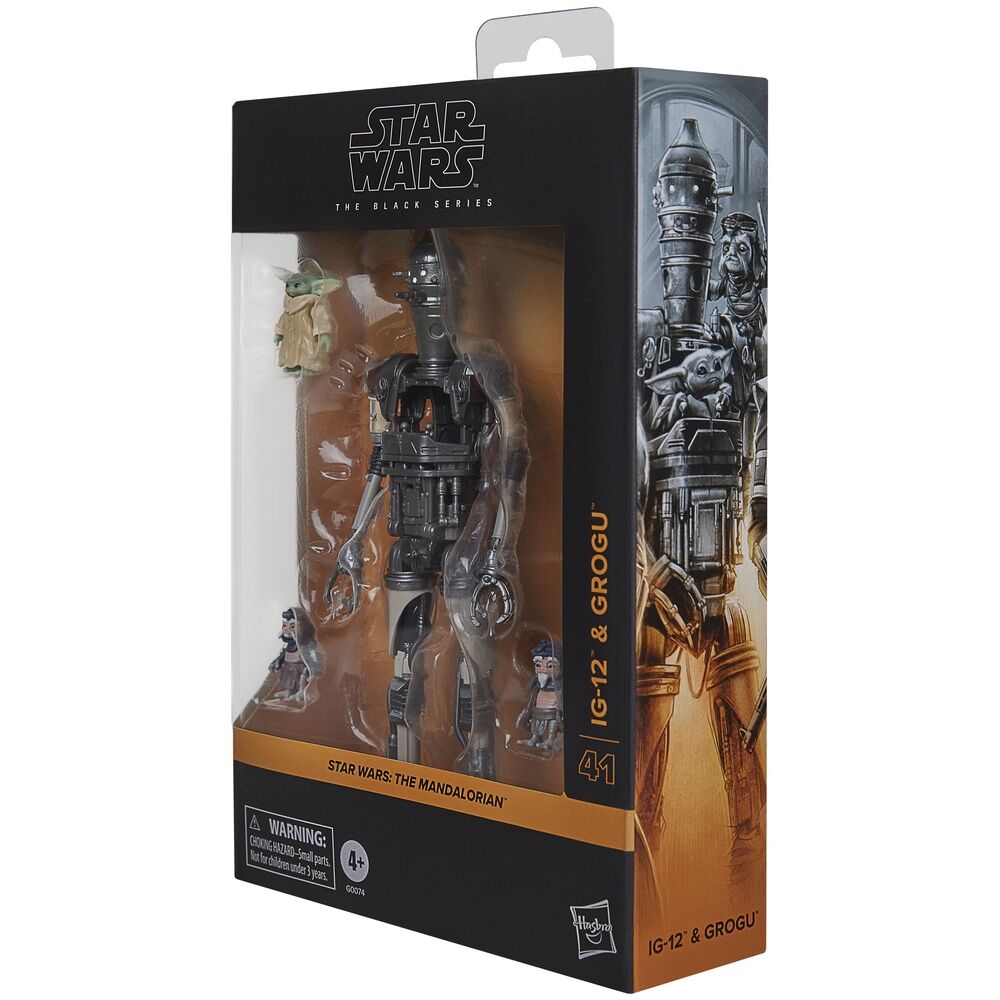 Hasbro Set figuras IG-12 & Grogu The Mandalorian Star Wars 15cm (imagen 9 de 10)