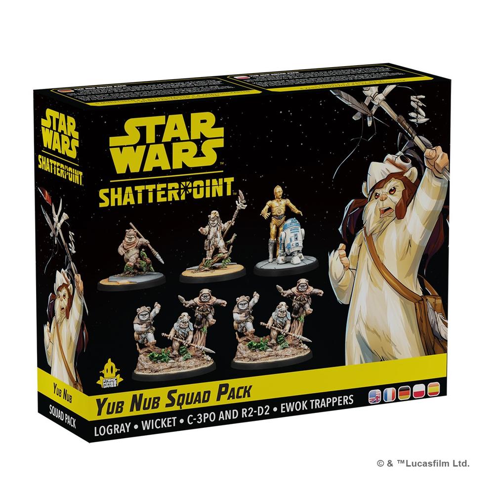 Asmodee Juego de mesa star wars shatterpoint yub nub squad pack