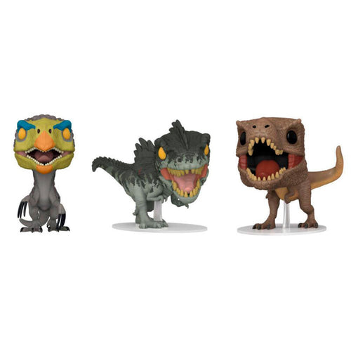 Funko Blister 3 figuras POP Jurassic World (imagen 2 de 3)