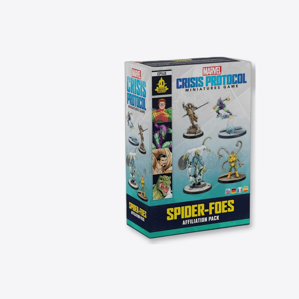 Asmodee Juego de mesa marvel crisis protocol spider - foes affiliation pack edad recomendada 14 años (imagen 4 de 6)