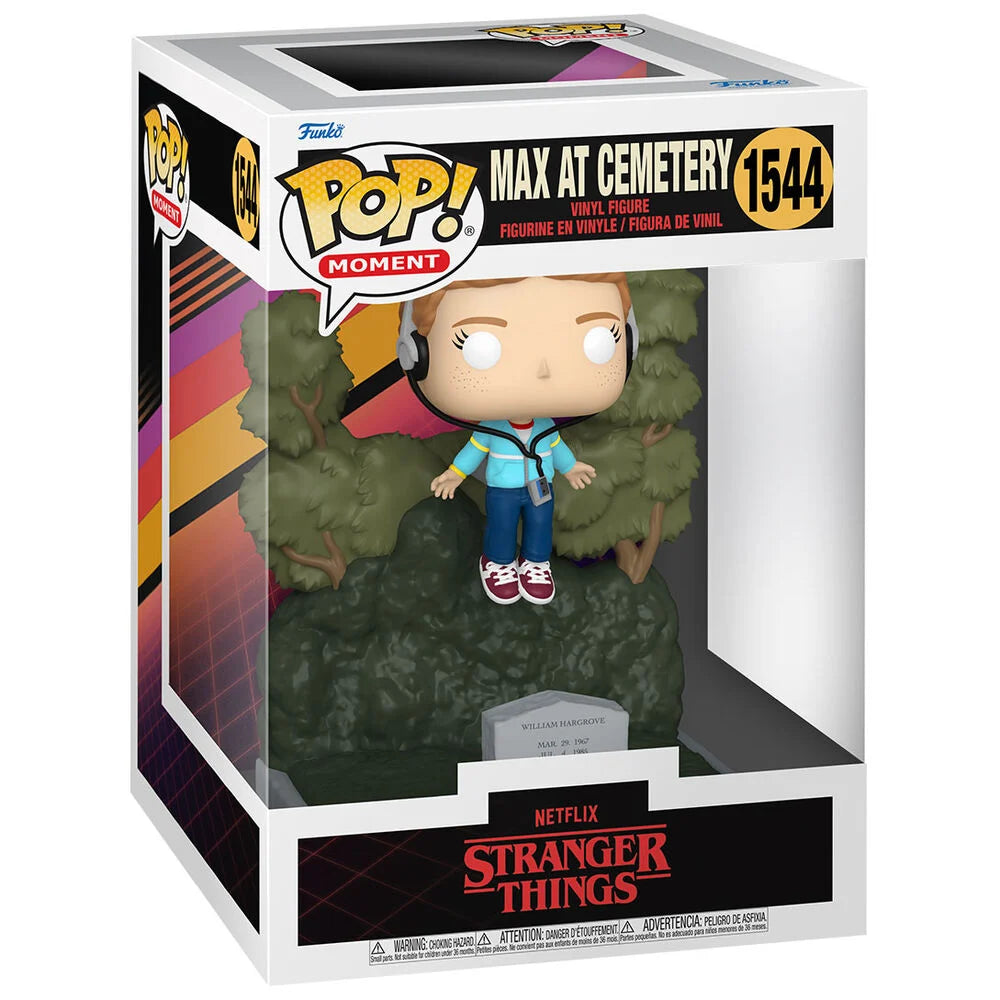 Funko Figura POP Moments Stranger Things Max at Cemetery (imagen 2 de 3)