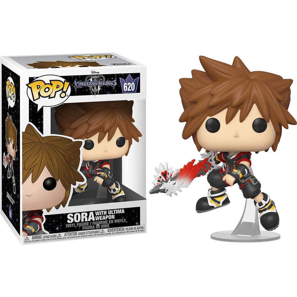 Kingdom Hearts 3 Figura POP Sora con Arma Artema Funko