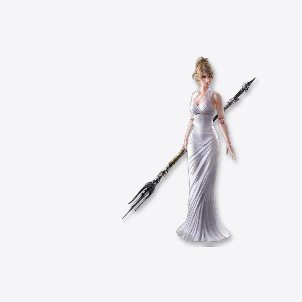 Figura square enix final fantasy xv: play arts kai -  lunafreya nox fleuret (imagen 4 de 6)
