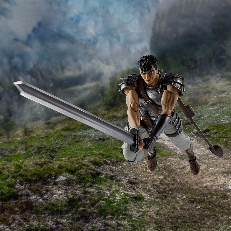 Tamashii Nations Figura S.H. Figuarts Guts The Band of the Hawk Berserk 16cm (imagen 2 de 5)