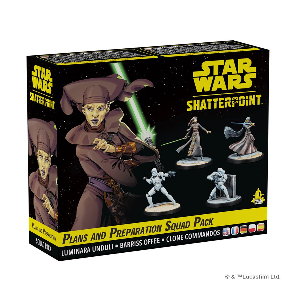 Asmodee Juego de mesa star wars shatterpoint plans and preparation squad pack