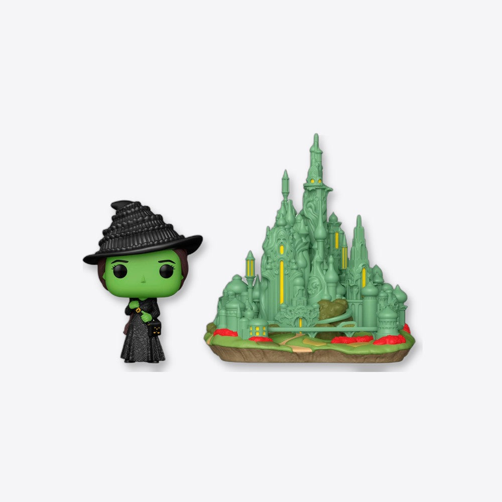 Funko Figura POP Town Wicked Elphaba with the Emerald City (imagen 3 de 6)