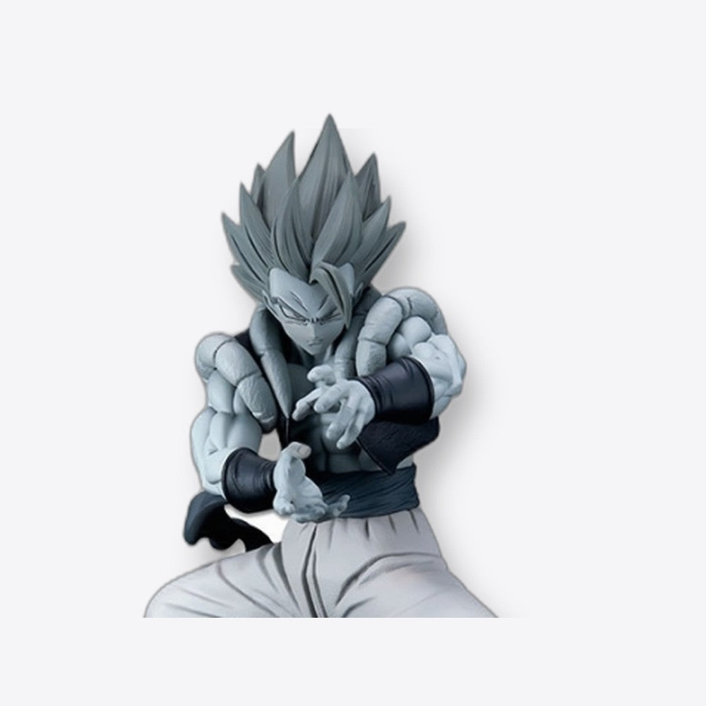 Figura banpresto dragon ball super super saiyan blue gogeta tones blanco & negro master stars piece (imagen 3 de 6)