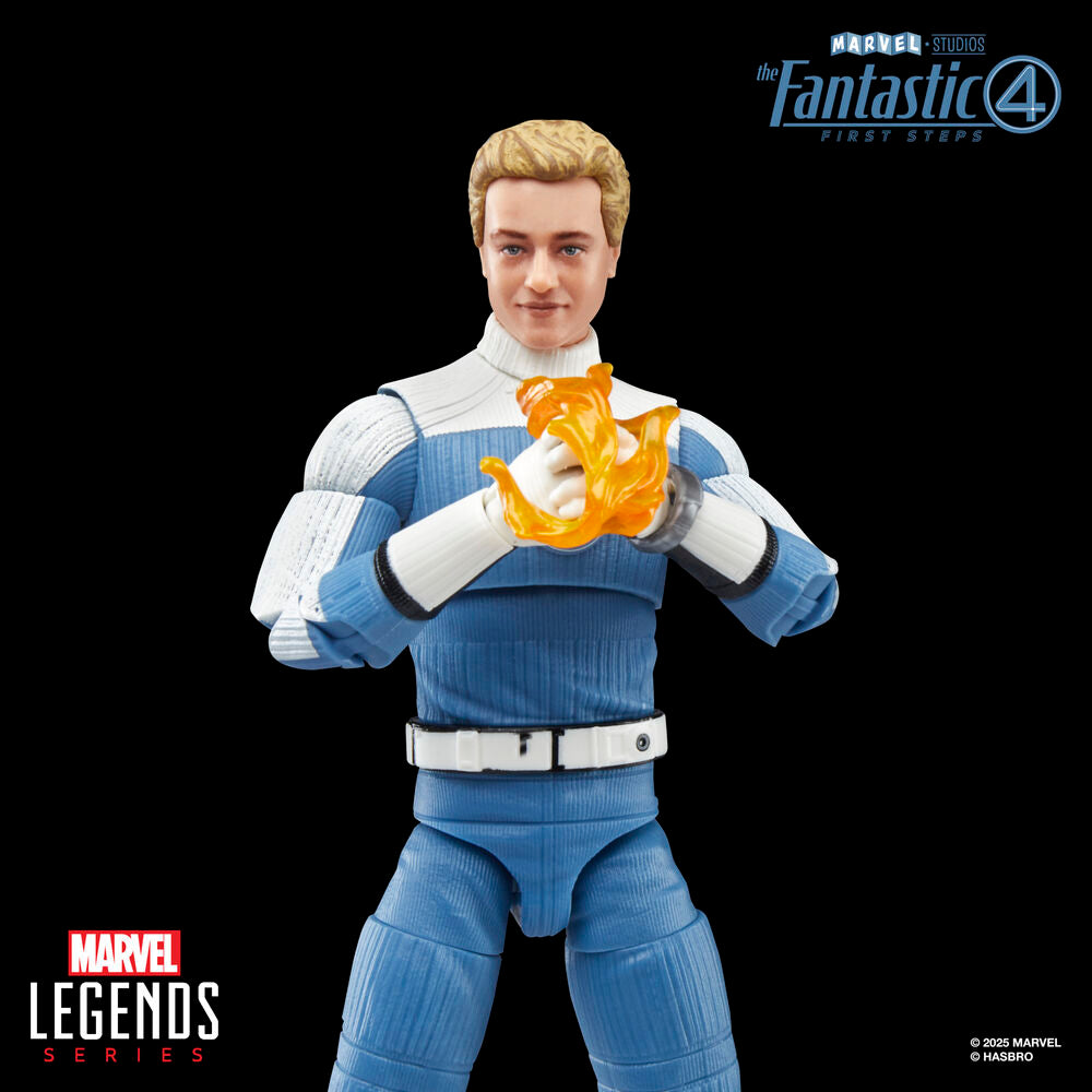 Hasbro Figura Johnny Storm Los 4 Fantasticos Marvel 15cm (imagen 5 de 10)