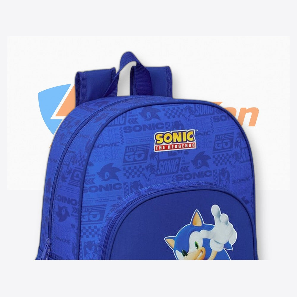 Safta Mochila Sonic the Hedgehog 42cm adaptable (imagen 5 de 6)