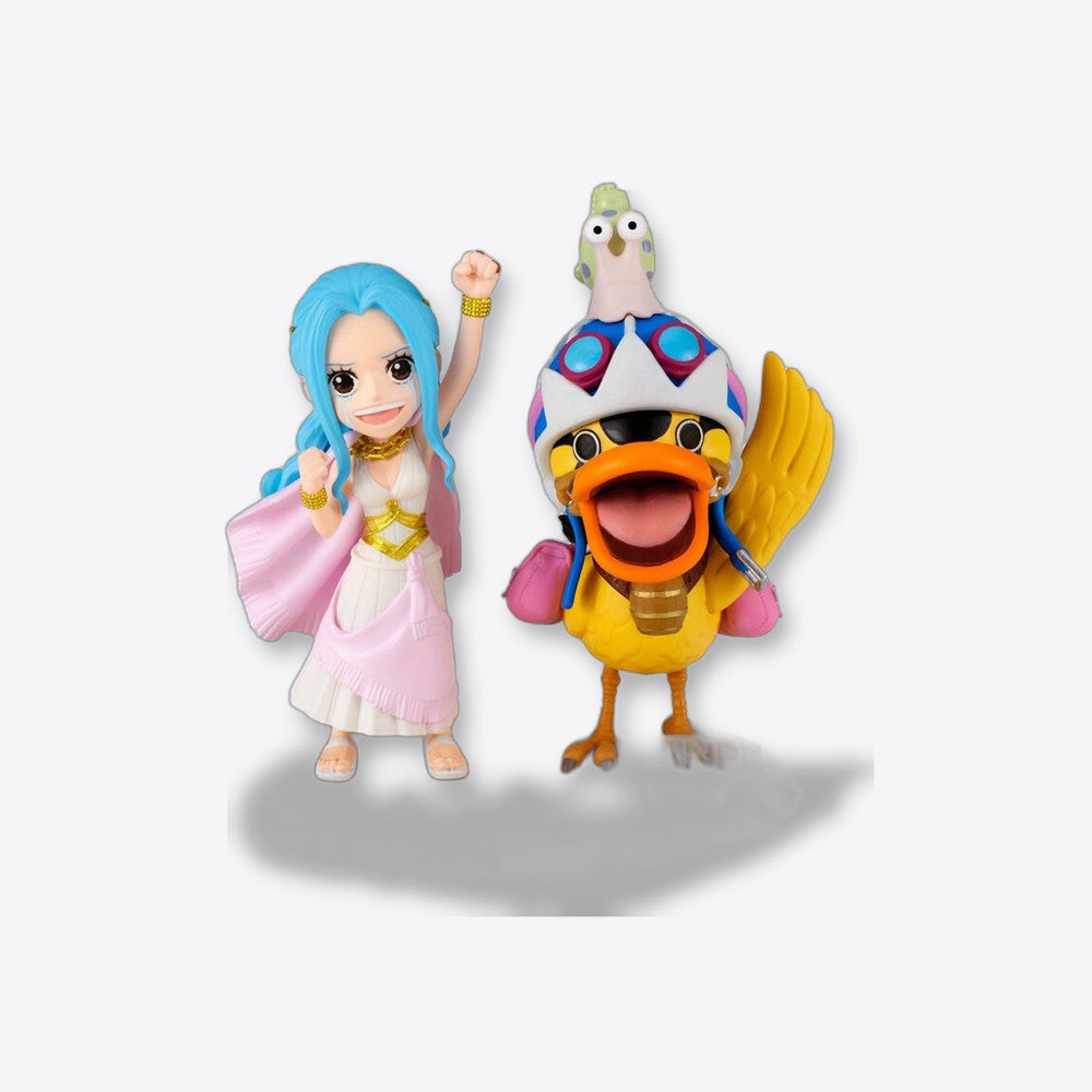 Banpresto Figura world collectable Log Series Nefeltari Vivi & Karoo One Piece 7cm (imagen 2 de 6)