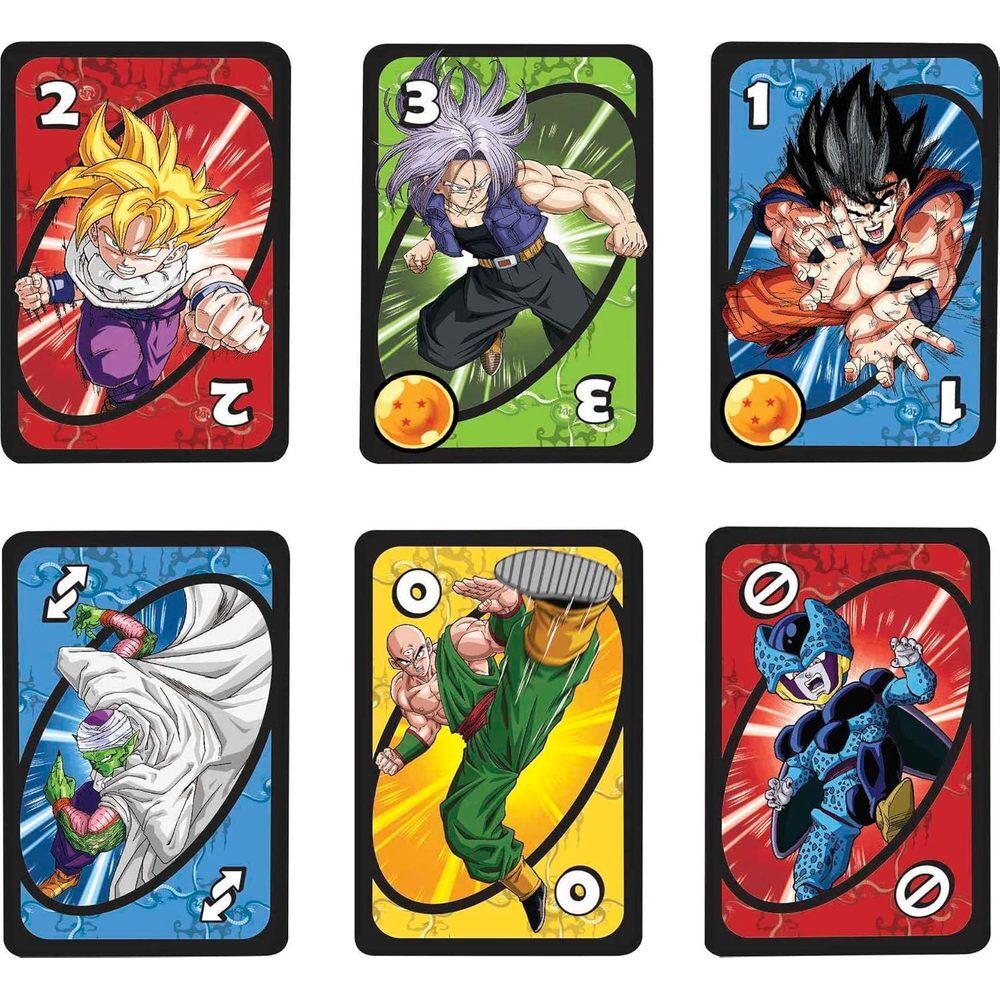 Goku vs Vegeta - Juego de Cartas UNO | Dragon Ball Z