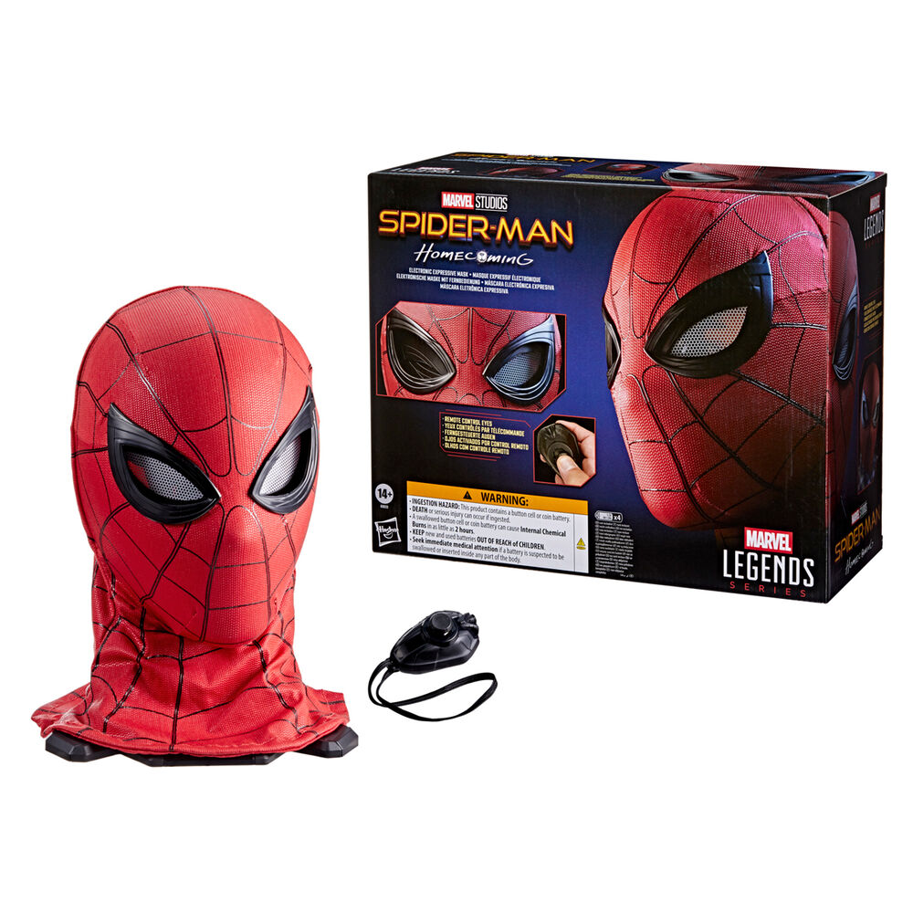 Hasbro Mascara electronica Spider-Man: Homecoming Marvel Legends Series (imagen 5 de 10)