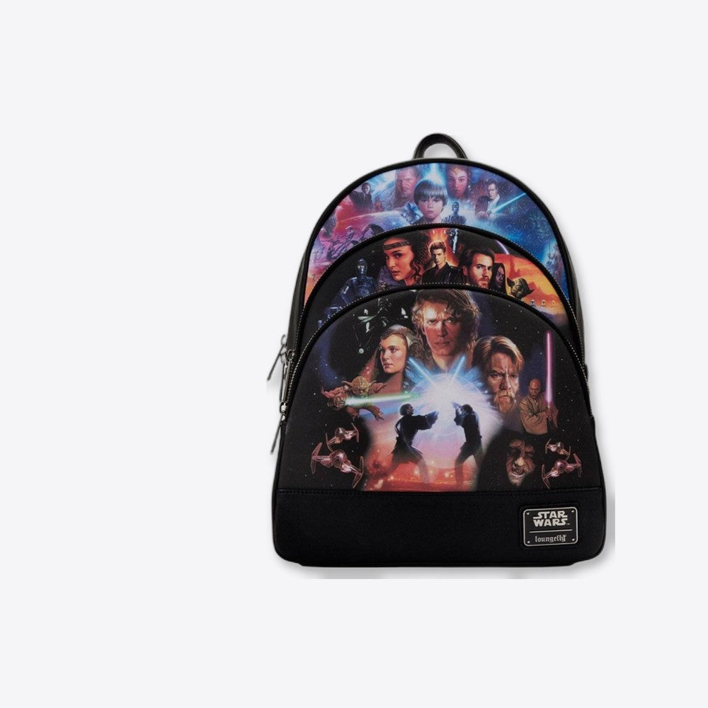 Mini mochila loungefly star wars trilogia 2 (imagen 4 de 6)