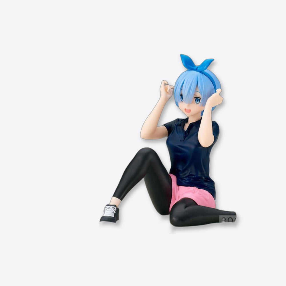 Figura banpresto re zero starting life in another world relax time rem training (imagen 4 de 6)