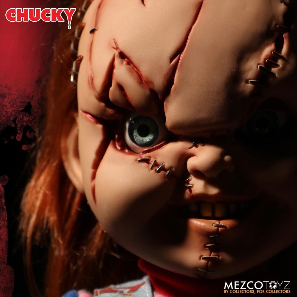 Mezco Toyz Figura Chucky El Muñeco Diabolico parlante 38cm (imagen 10 de 10)