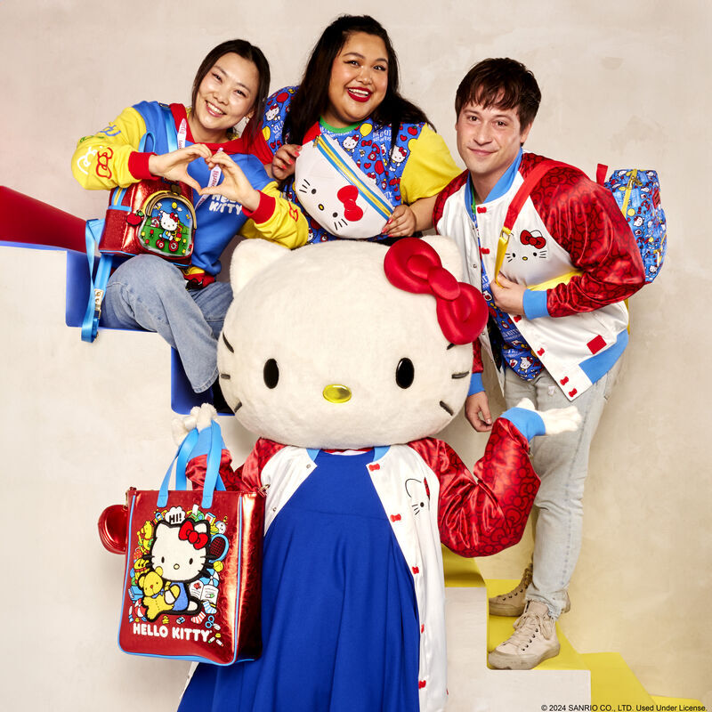 Bolso + monedero 50th Anniversary Hello Kitty Loungefly (imagen 7 de 10)