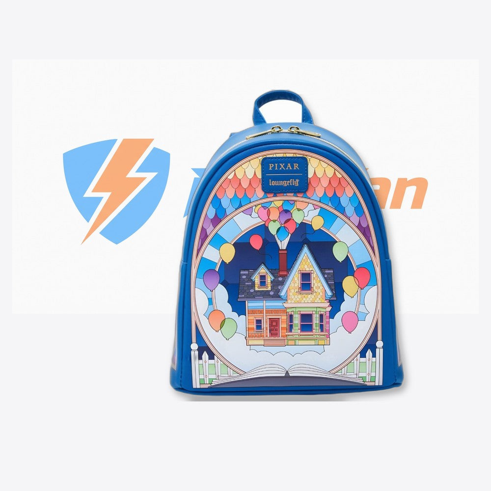 Lf | Lounfefly Mochila Stained Glass Up Disney Pixar Loungefly 26cm (imagen 4 de 6)