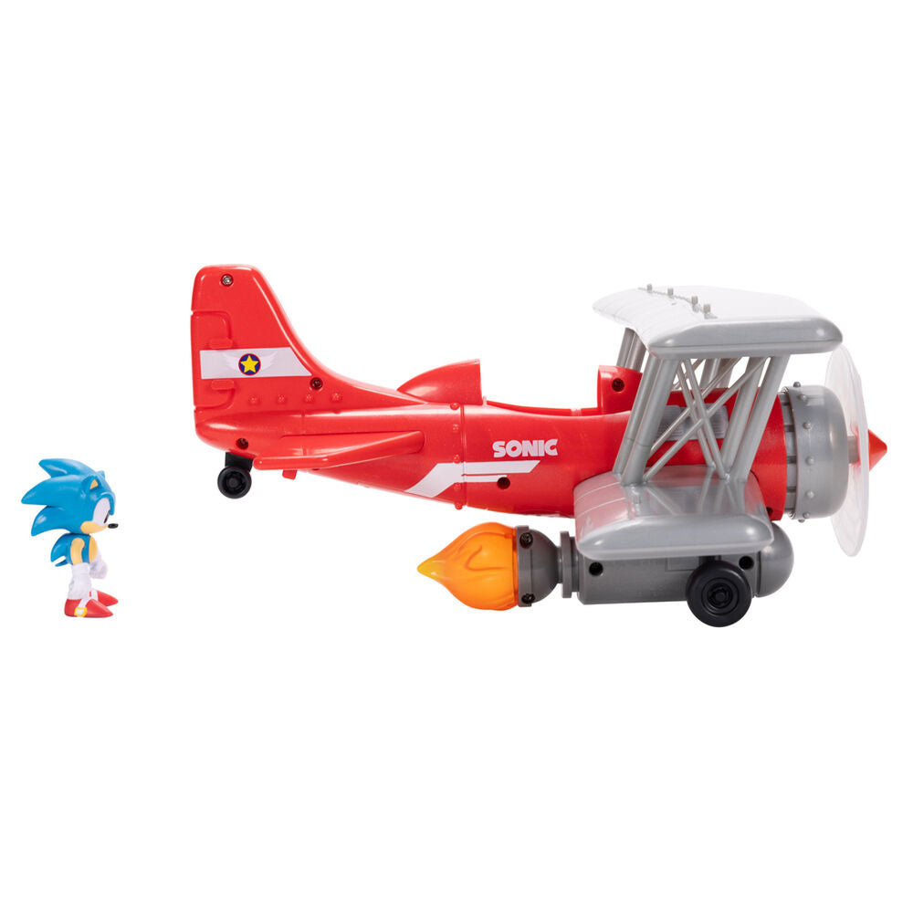 Jakks Pacific Tornado Biplane Sonic the Hedgehog (imagen 6 de 9)