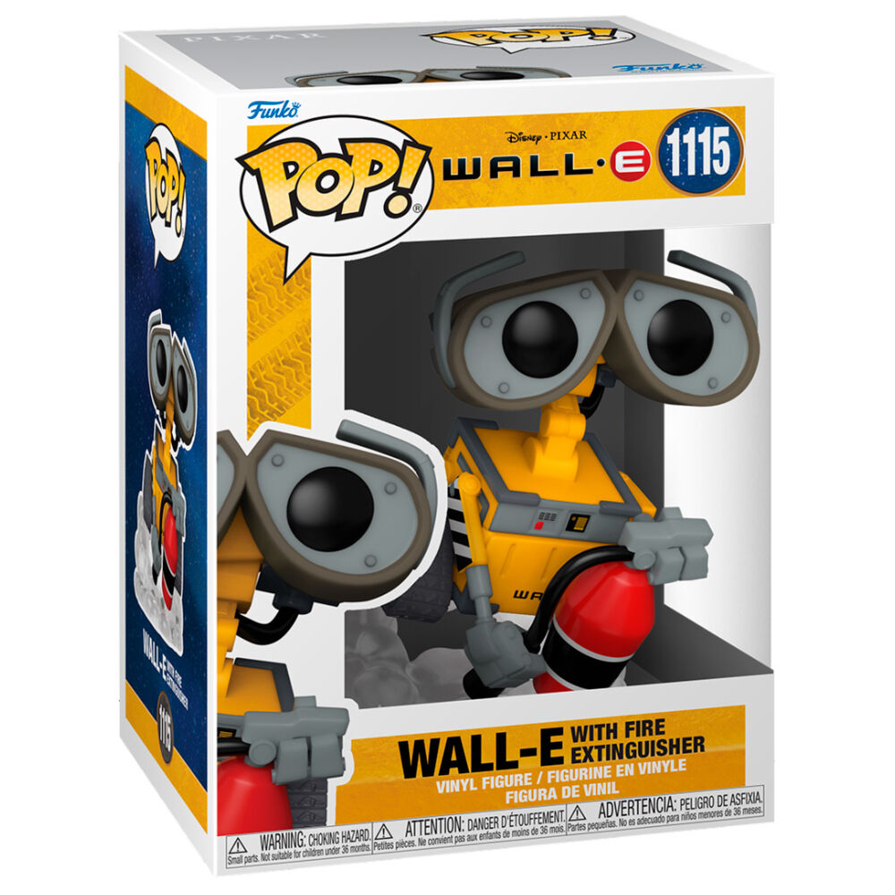 Disney Figura POP Wall-E con Extintor
