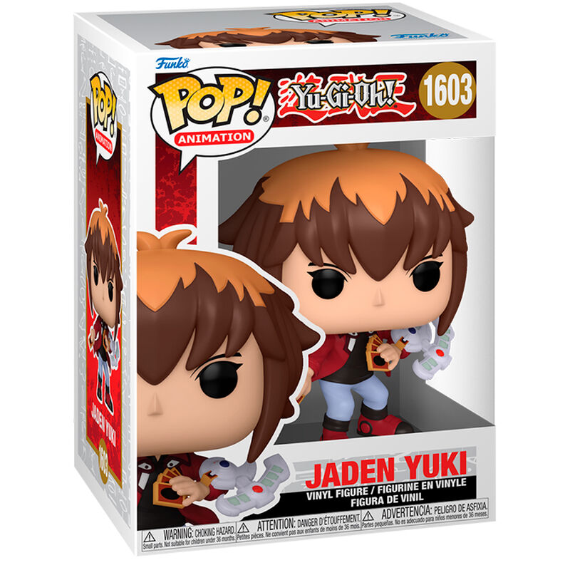 Yu-Gi-Oh! GX Figura POP Jaden Yuki Duelista Funko Anime