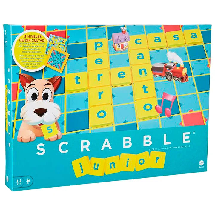 Mattel Juego mesa Scrabble Junior español