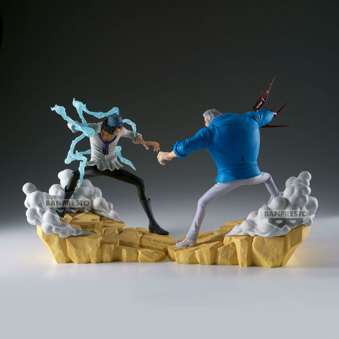 Kuzan One Piece Senkozekkei Figura - 17cm | Banpresto