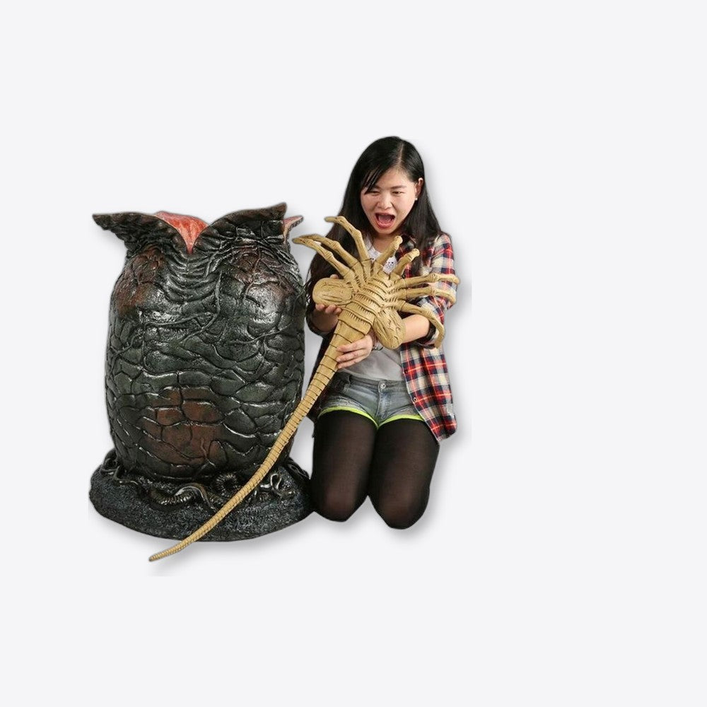 Replica neca alien huevo y facehugger latex y gomaespuma 91 cm life size con luces led alien (imagen 6 de 6)