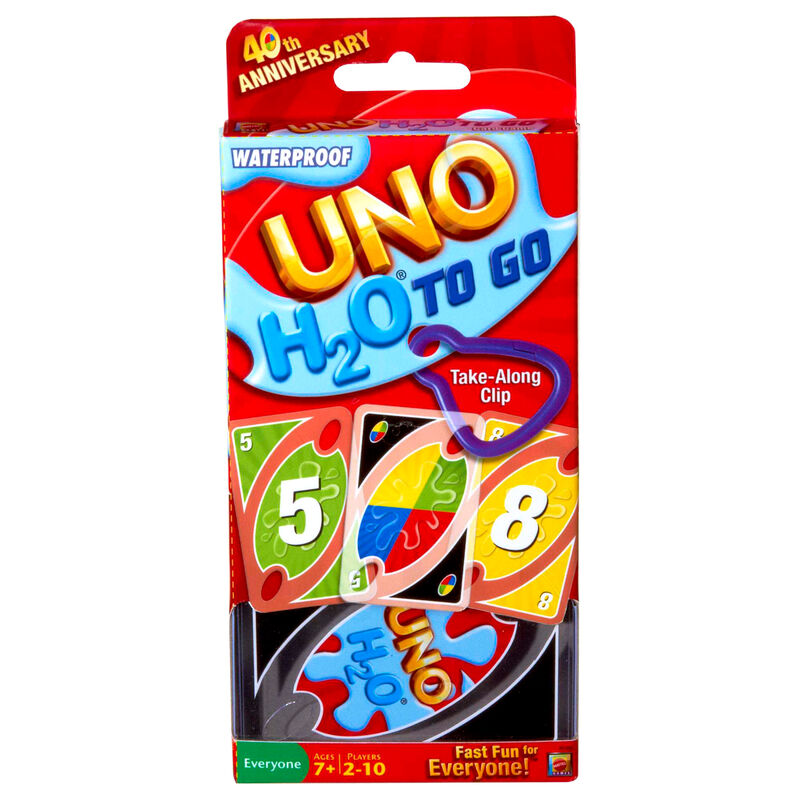 UNO H2O To Go - Juegos Cartas | Mattel