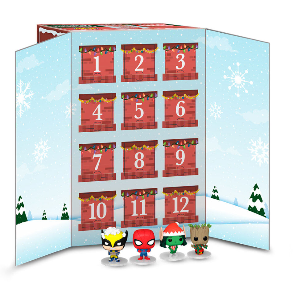 Funko Calendario Adviento 12 Day Marvel (imagen 2 de 3)