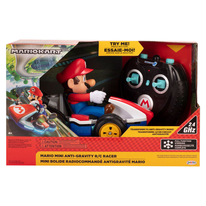 Jakks Pacific Coche Mini RC Racer Mario Kart Nintendo radio control (imagen 2 de 6)