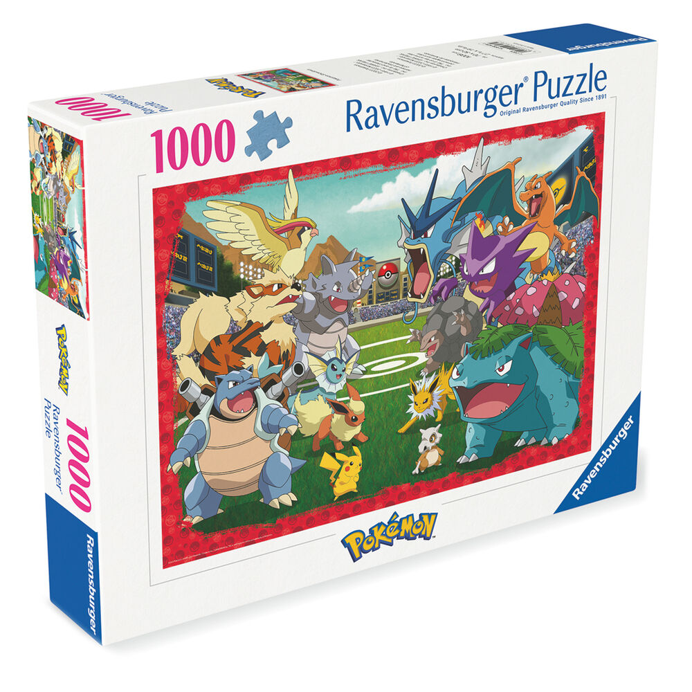 Pikachu Puzzle 1000 Piezas - Juguete Oficial | Pokémon