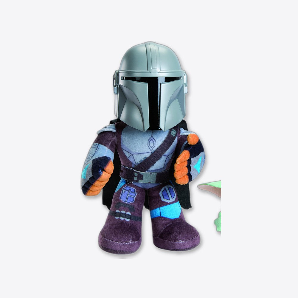 Desconocido Peluche mattel star wars clan de dos mandalorian y grogu (imagen 3 de 6)