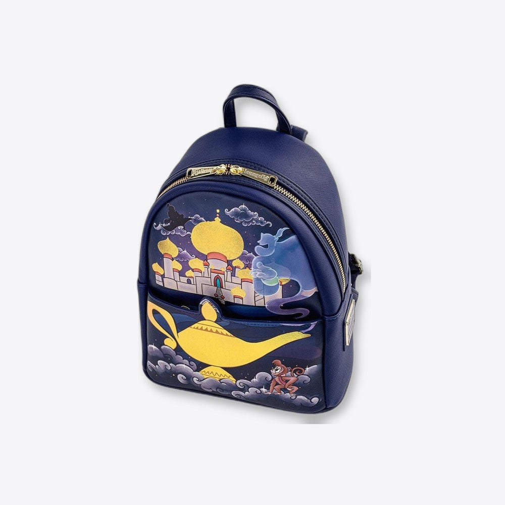 Mochila Castillo Jasmine Aladdin Disney Loungefly 26cm (imagen 6 de 6)