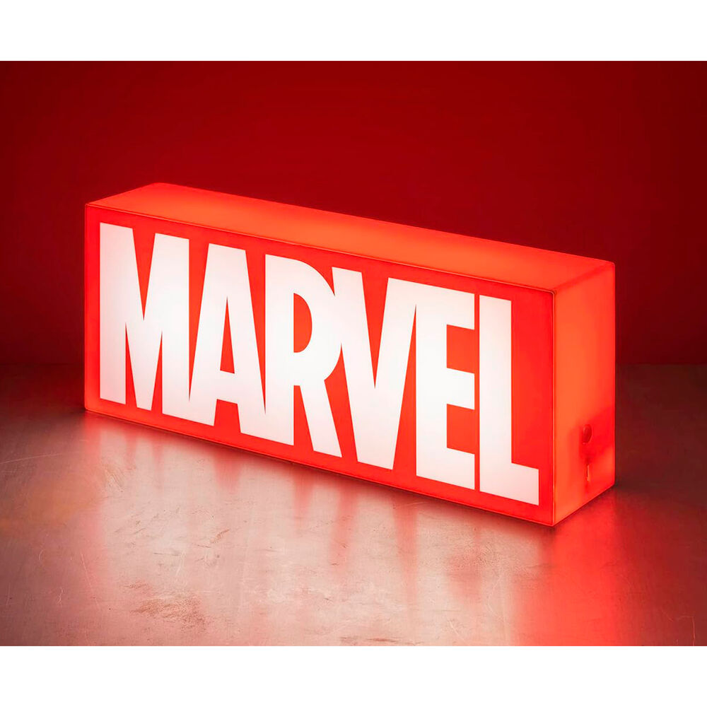 Marvel Lámpara Logo Oficial