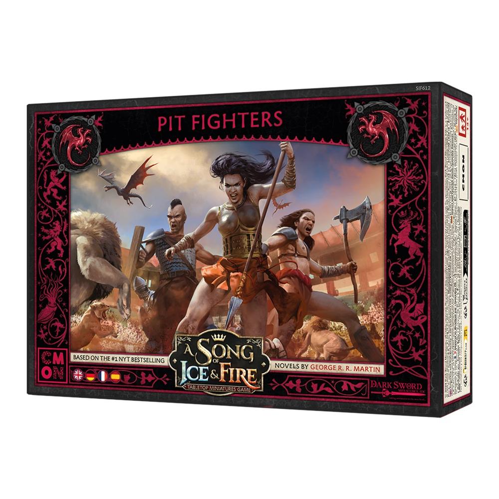 Asmodee Juego de mesa cancion de hielo y fuego luchadores de foso edad recomendada 14 años
