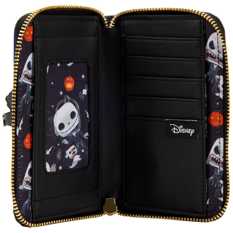 Cartera Jack Skellington Pesadilla Antes de Navidad Disney Loungefly (imagen 6 de 7)
